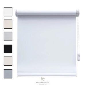 Cortina Roller Blackout Standard 120x110 cm Lista para Instalar